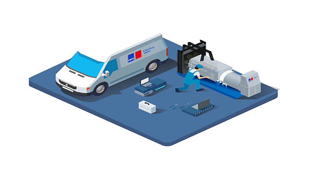 MTU data center diesel generator