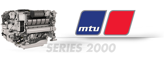 MTU Marine engine 2000 srries