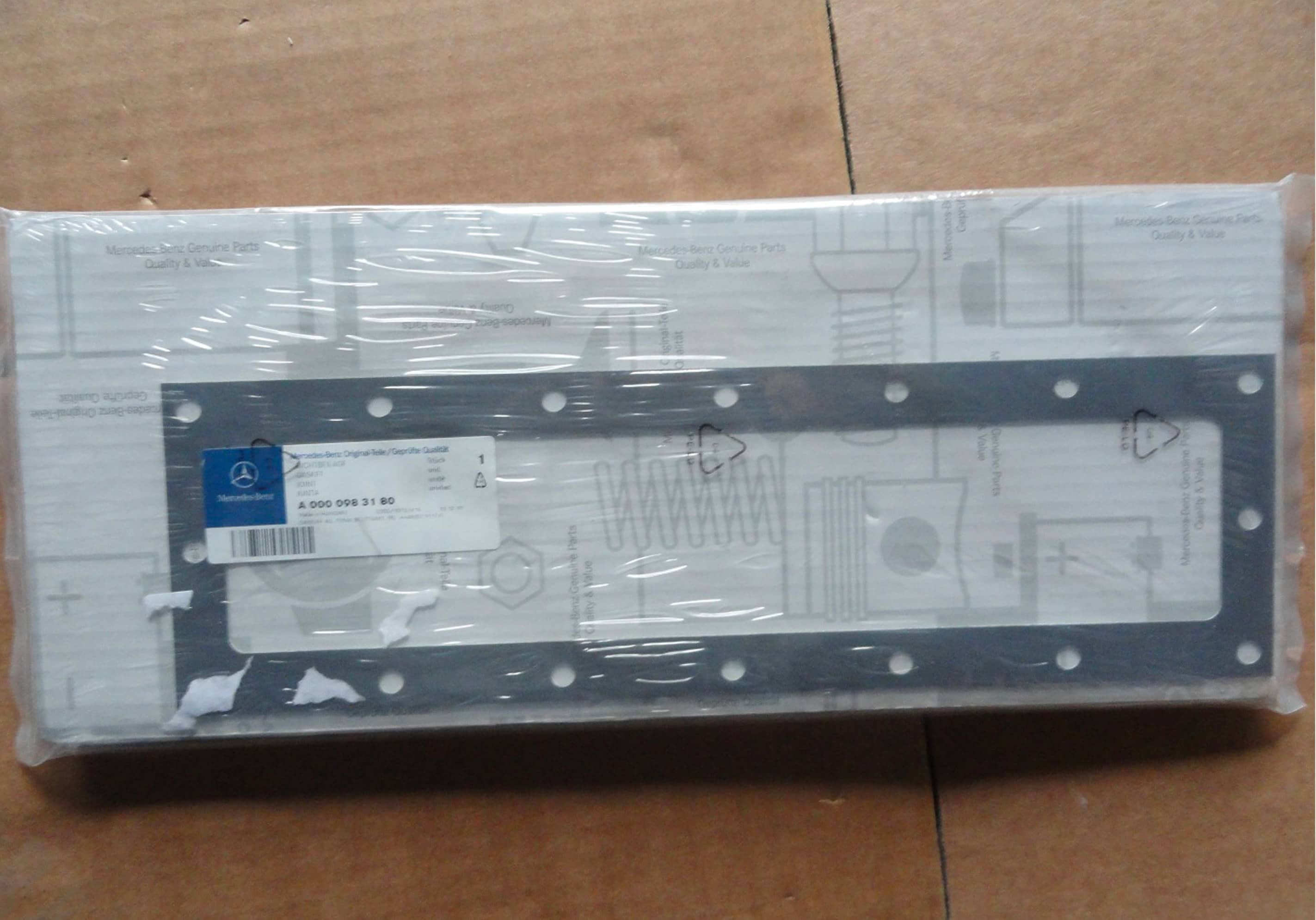 MTU 0000983180 INTER COOLER GASKET