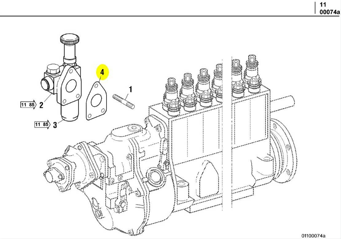 MTU 0010742280 Technical Engineering Exploded View