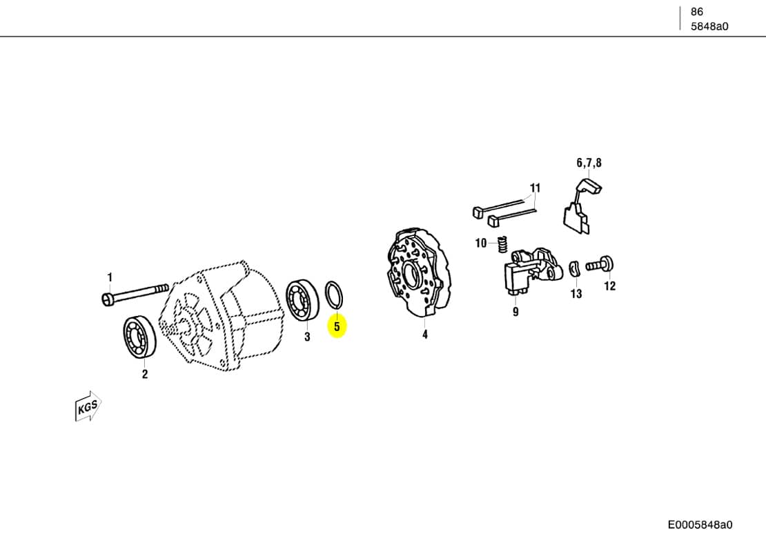 MTU 0049976548 Technical Engineering Exploded View