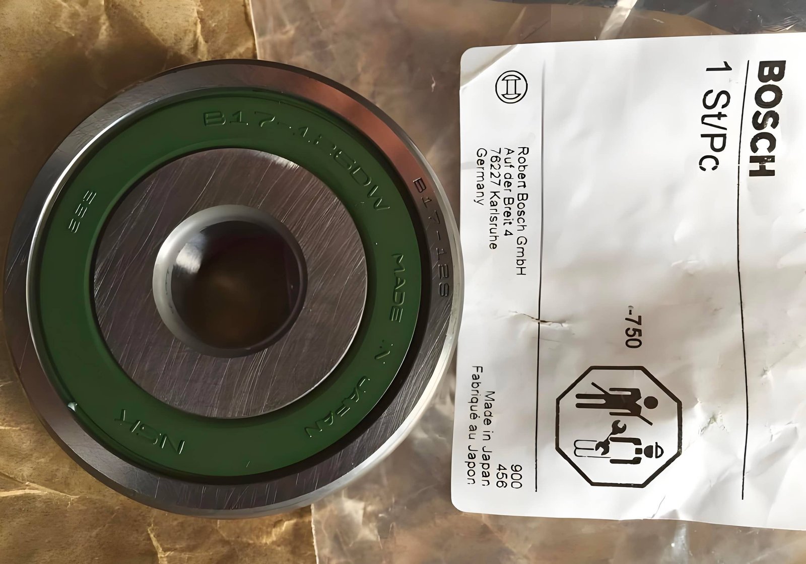 MTU 0059812225 GENERATOR (GROOVED BALL BEARING)