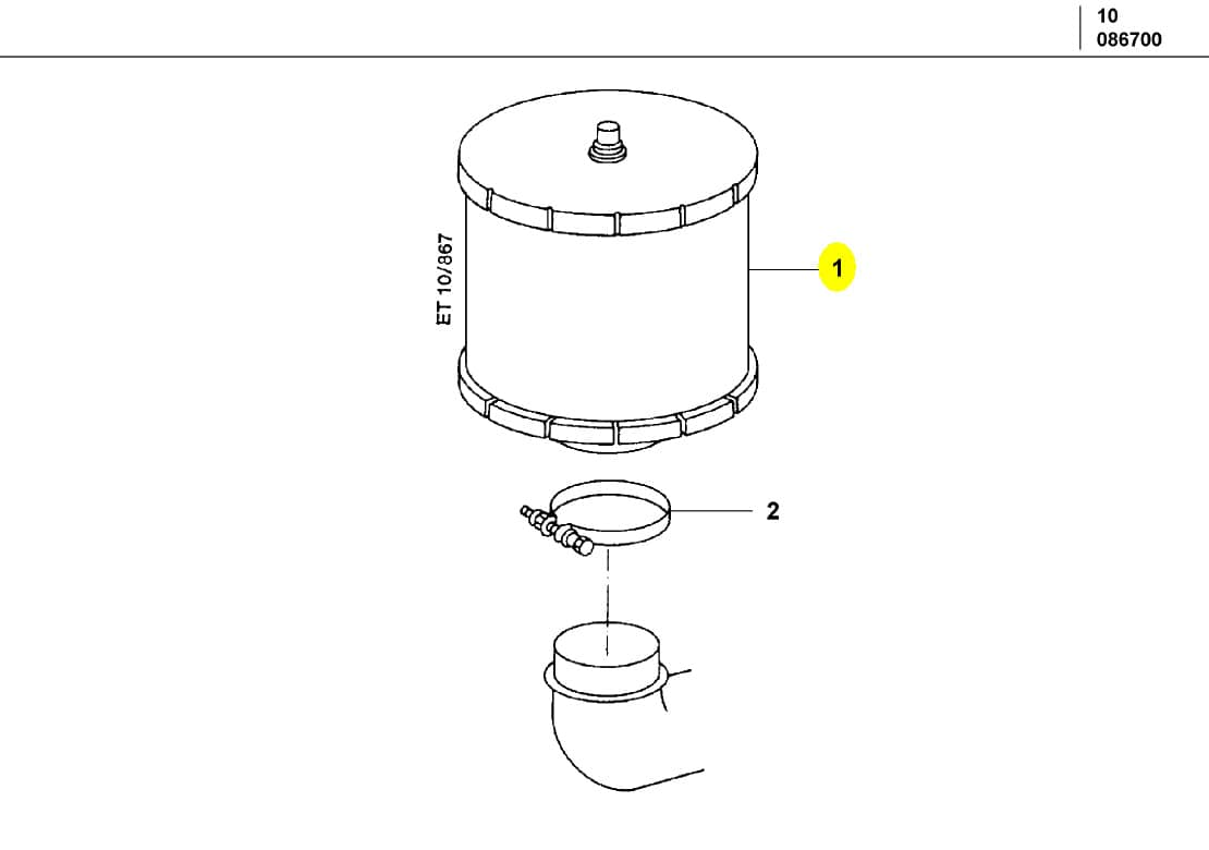 MTU 0170942502 Technical Engineering Exploded View