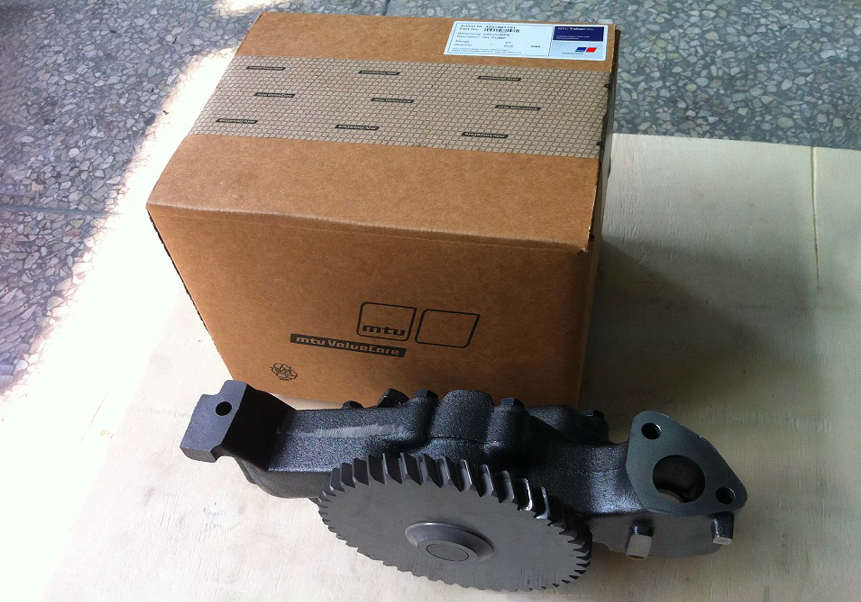 MTU 4231801101 Oil Pump Assembly Components