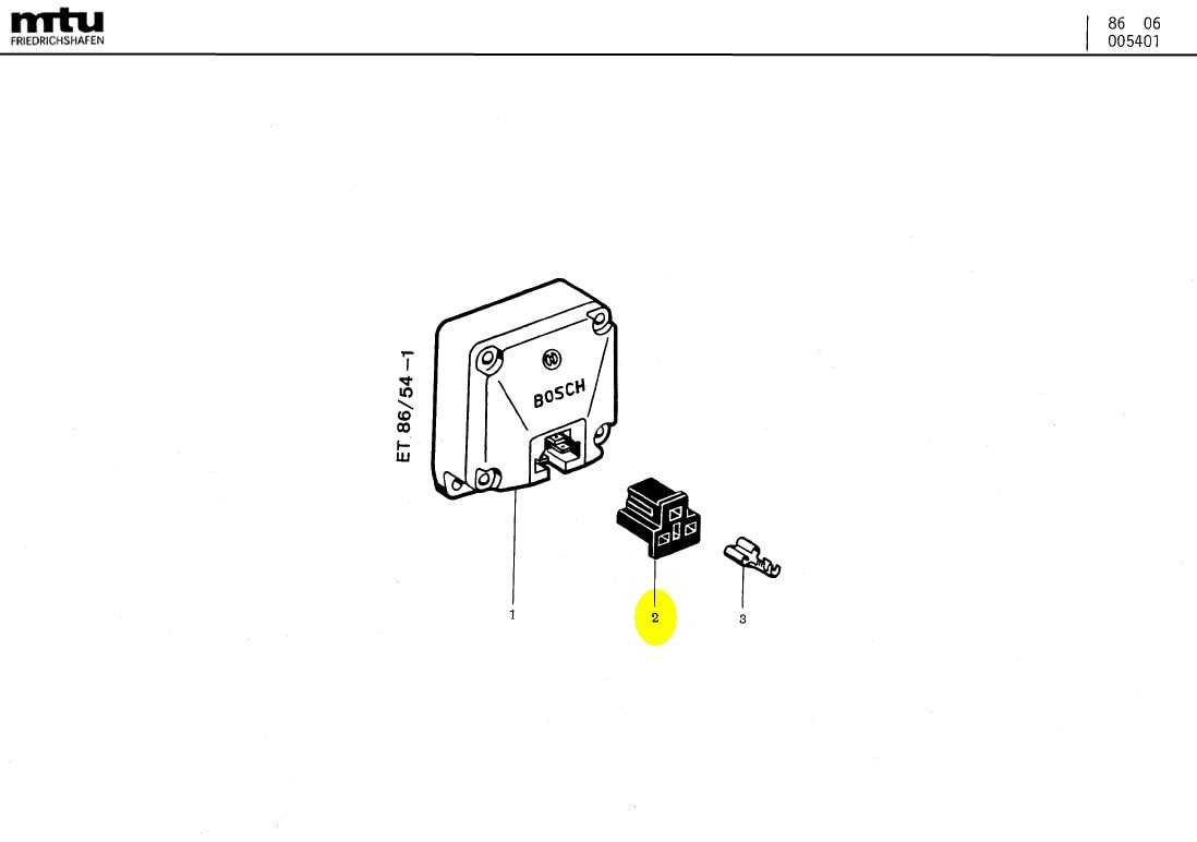 MTU 0045457528 Technical Engineering Exploded View
