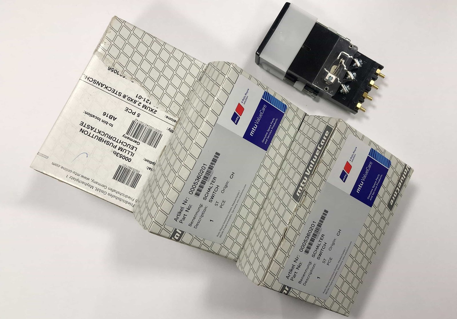 MTU 16V396SE84 0005360201 SWITCH