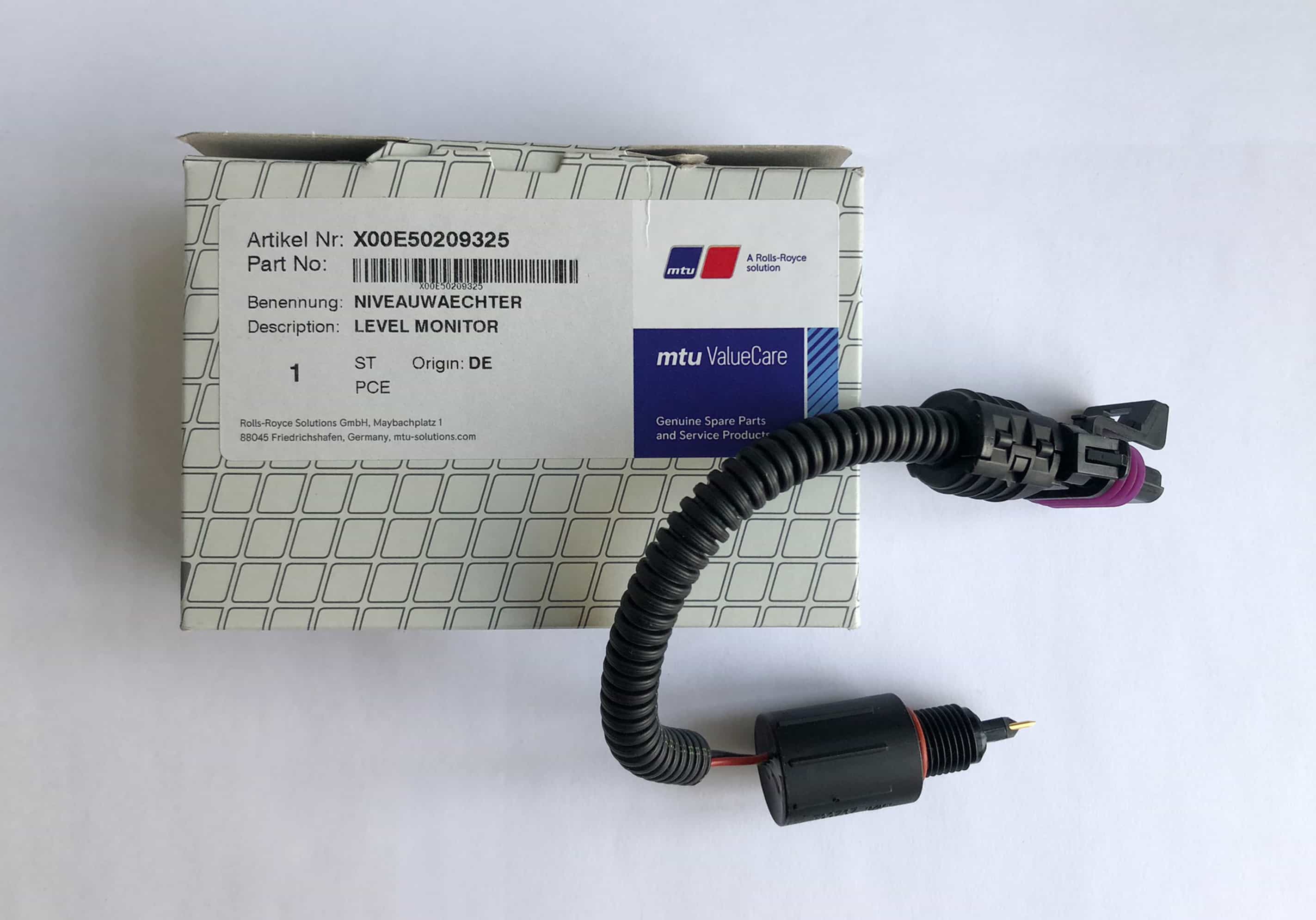 MTU X00E50209325 FUEL PREFILTER DOUBLE LEVEL MONITOR