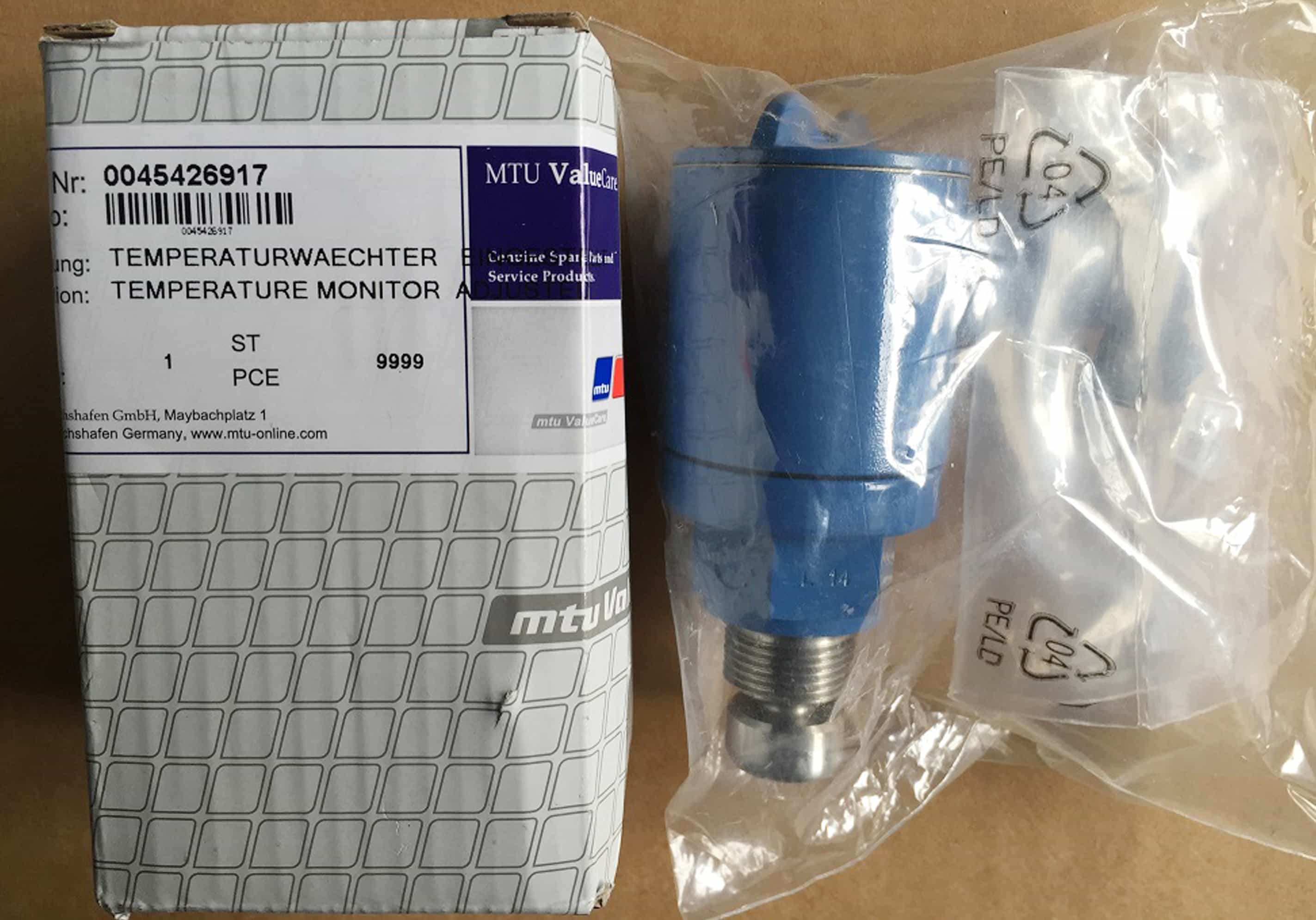 MTU 0045426917 TEMPERATURE MONITOR ADJUSTED