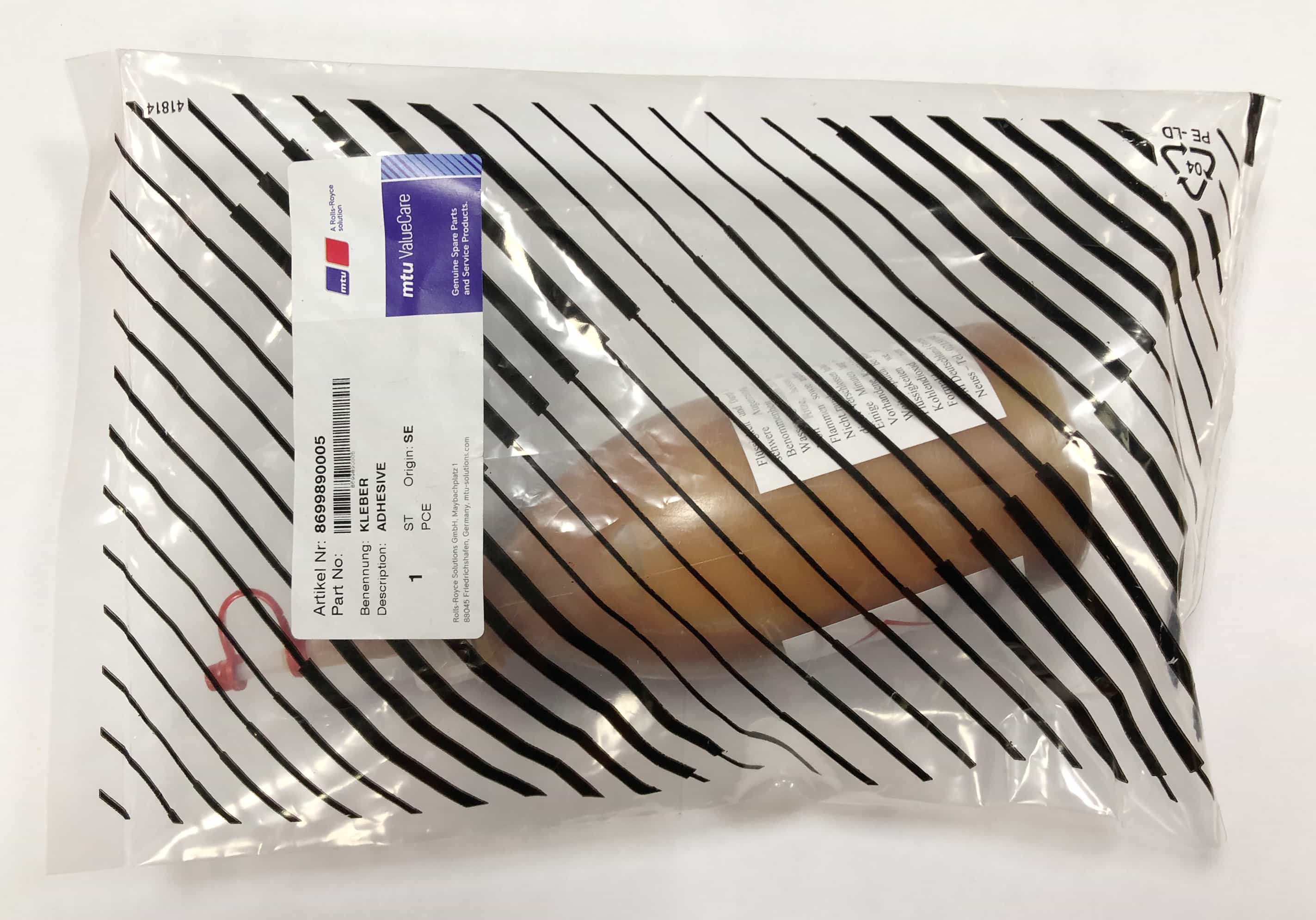 MTU 8699890005 COOLER PLATE ADHESIVE