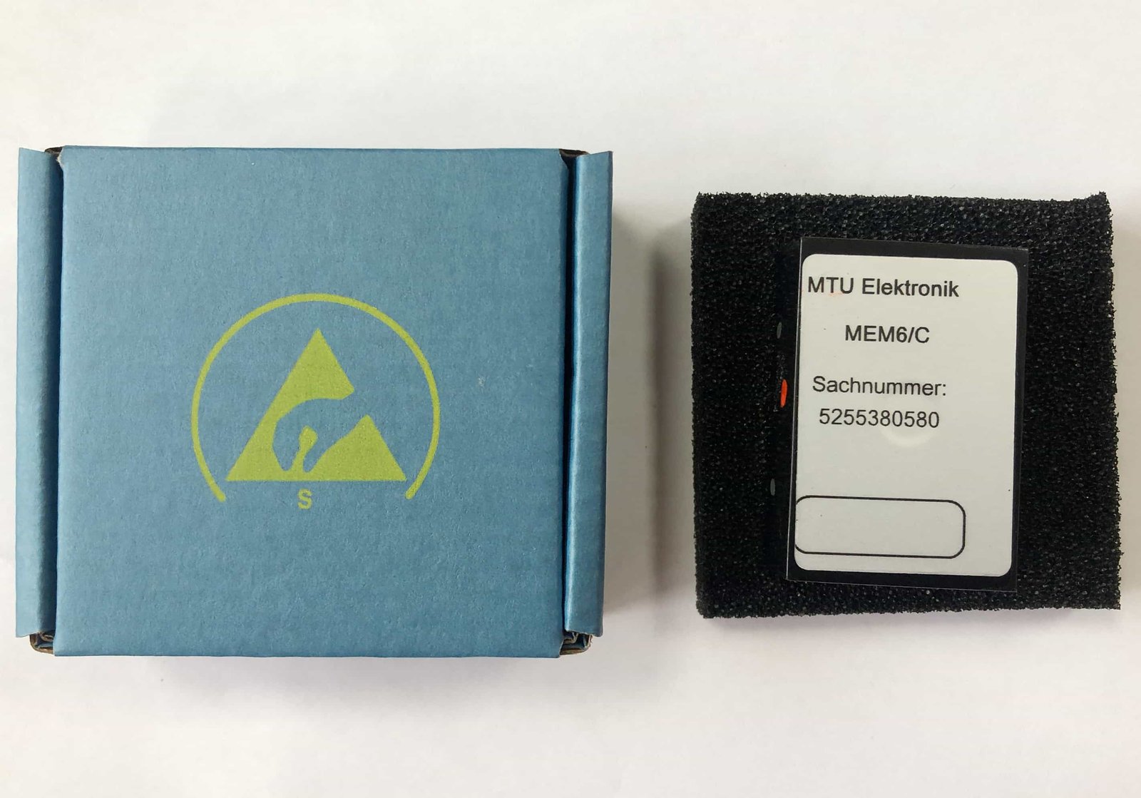 MTU 5255380580 GOVERNOR MEMORY MODULE