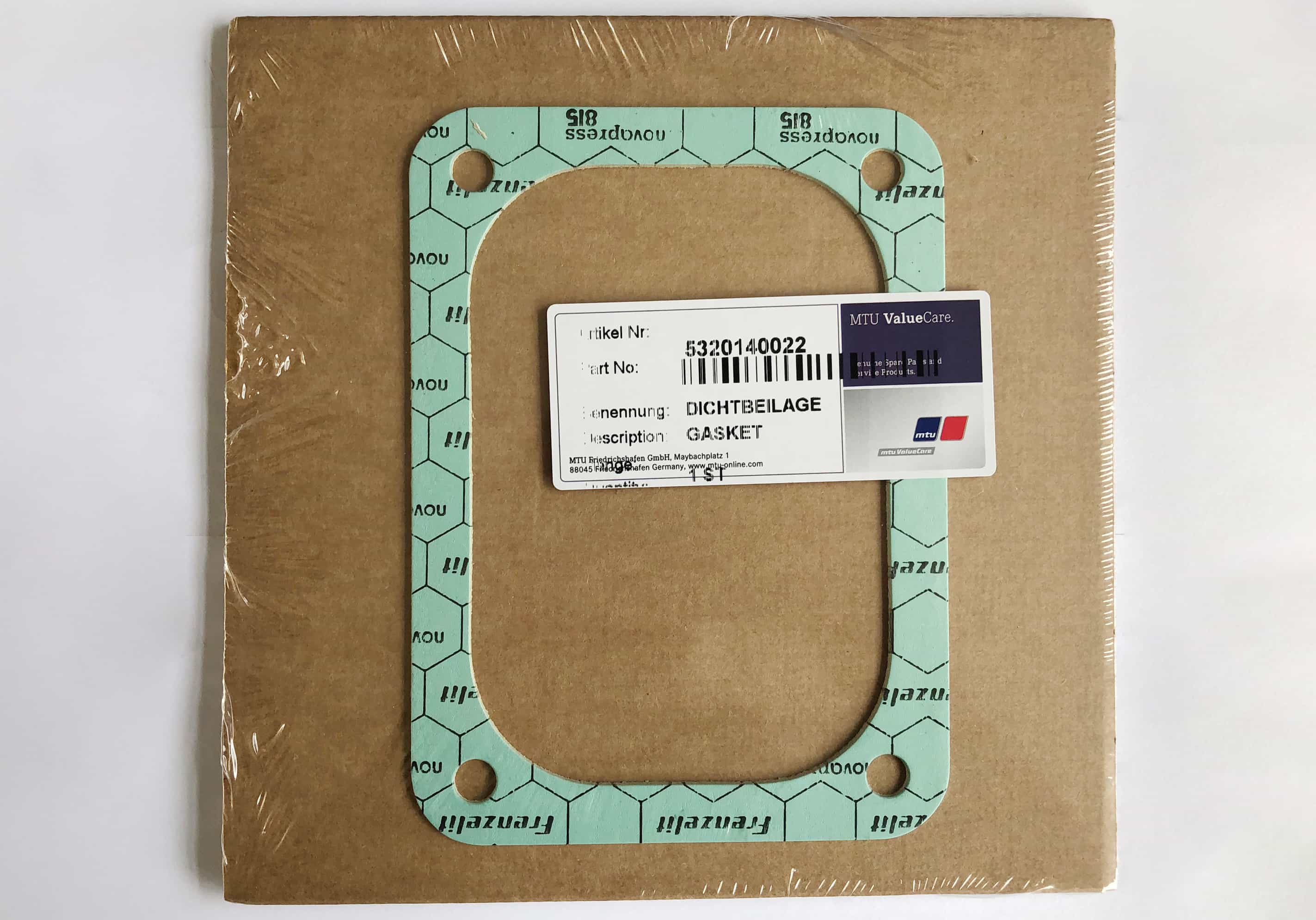 MTU 5320140022 CRANKCASE BREATHER GASKET