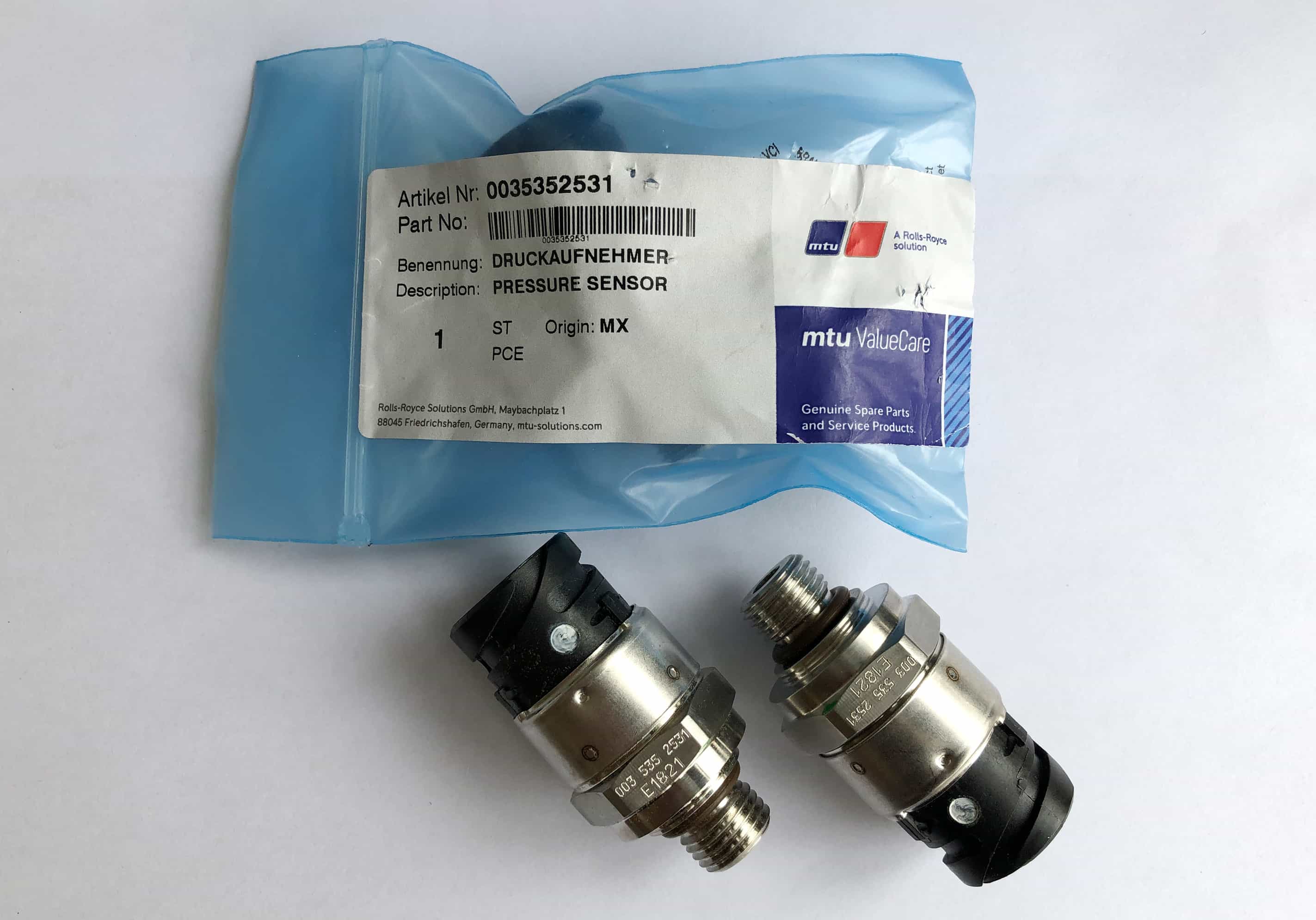 MTU 0035352531 PRESSURE SENSOR