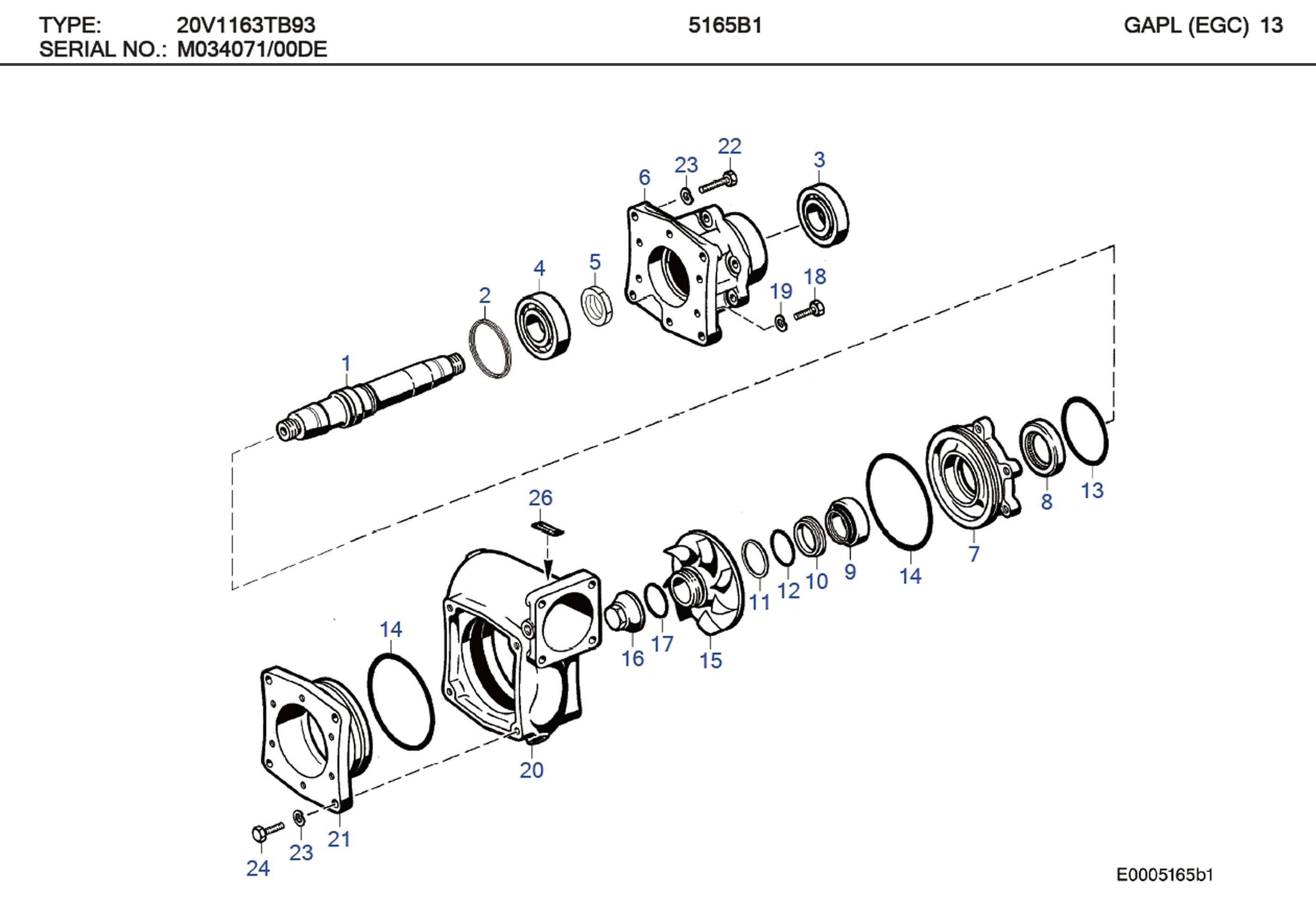 MTU 0199977747 Technical Engineering Exploded View