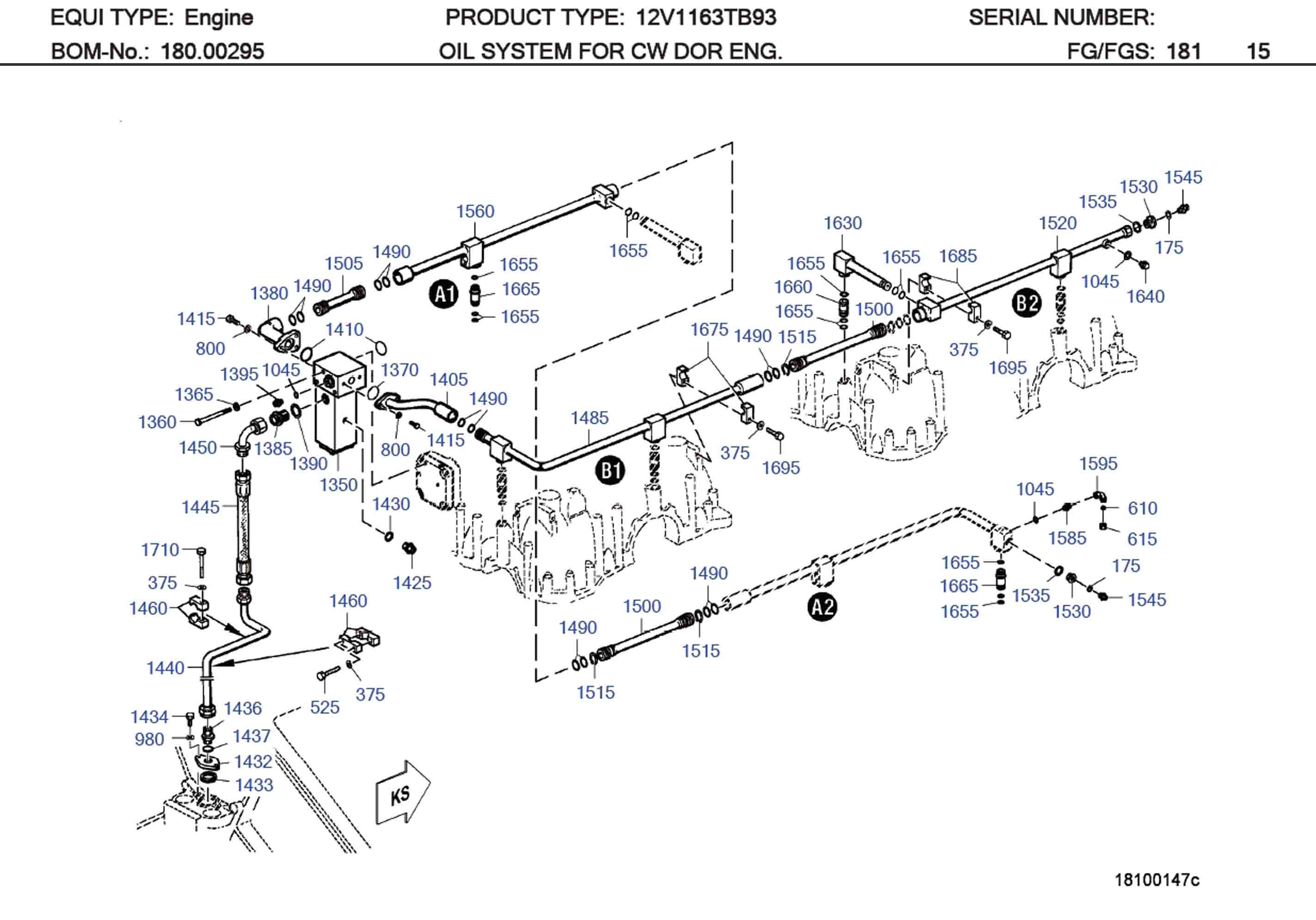 MTU 5841871553 Technical Engineering Exploded View