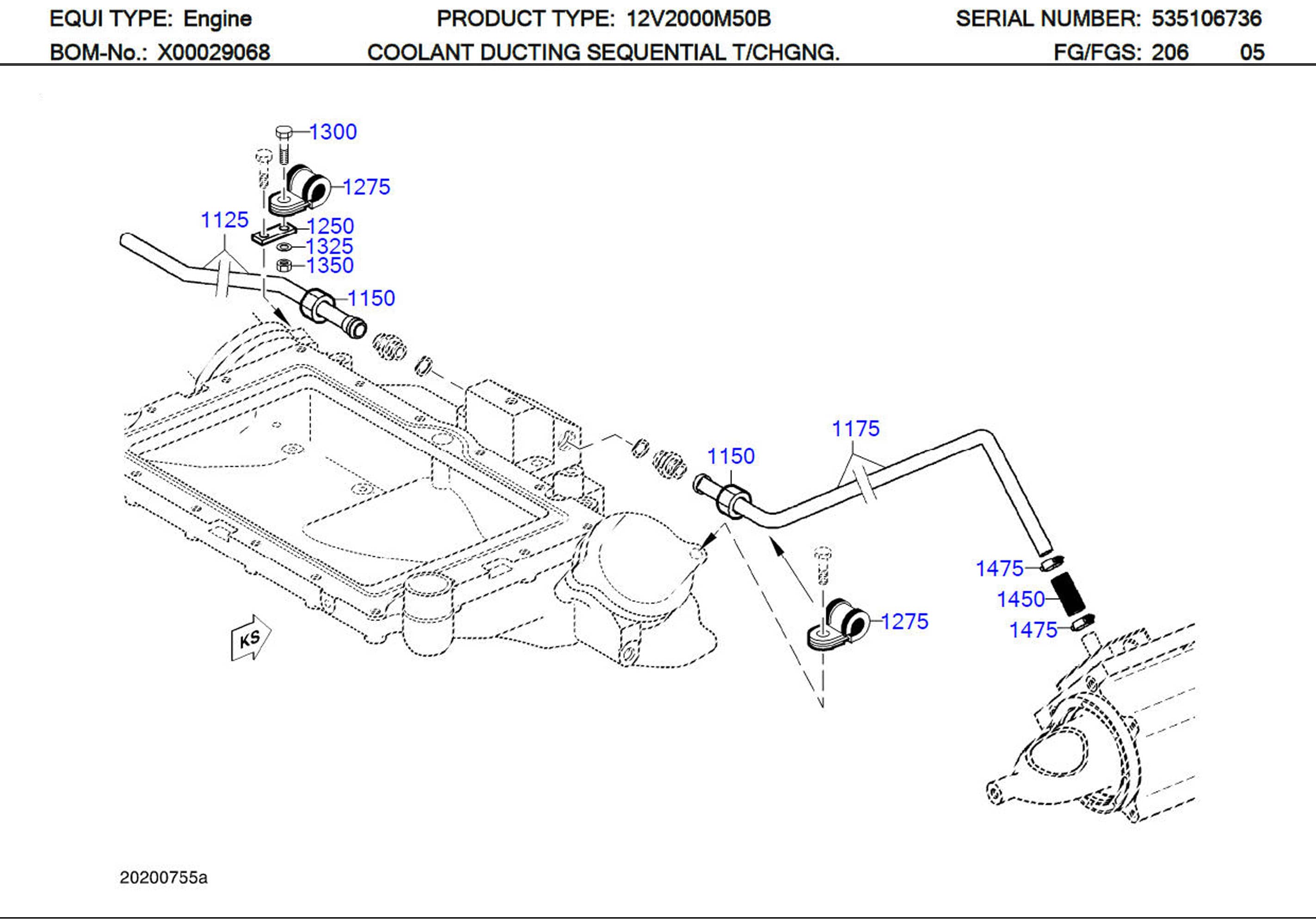 MTU 916016018202 Technical Engineering Exploded View