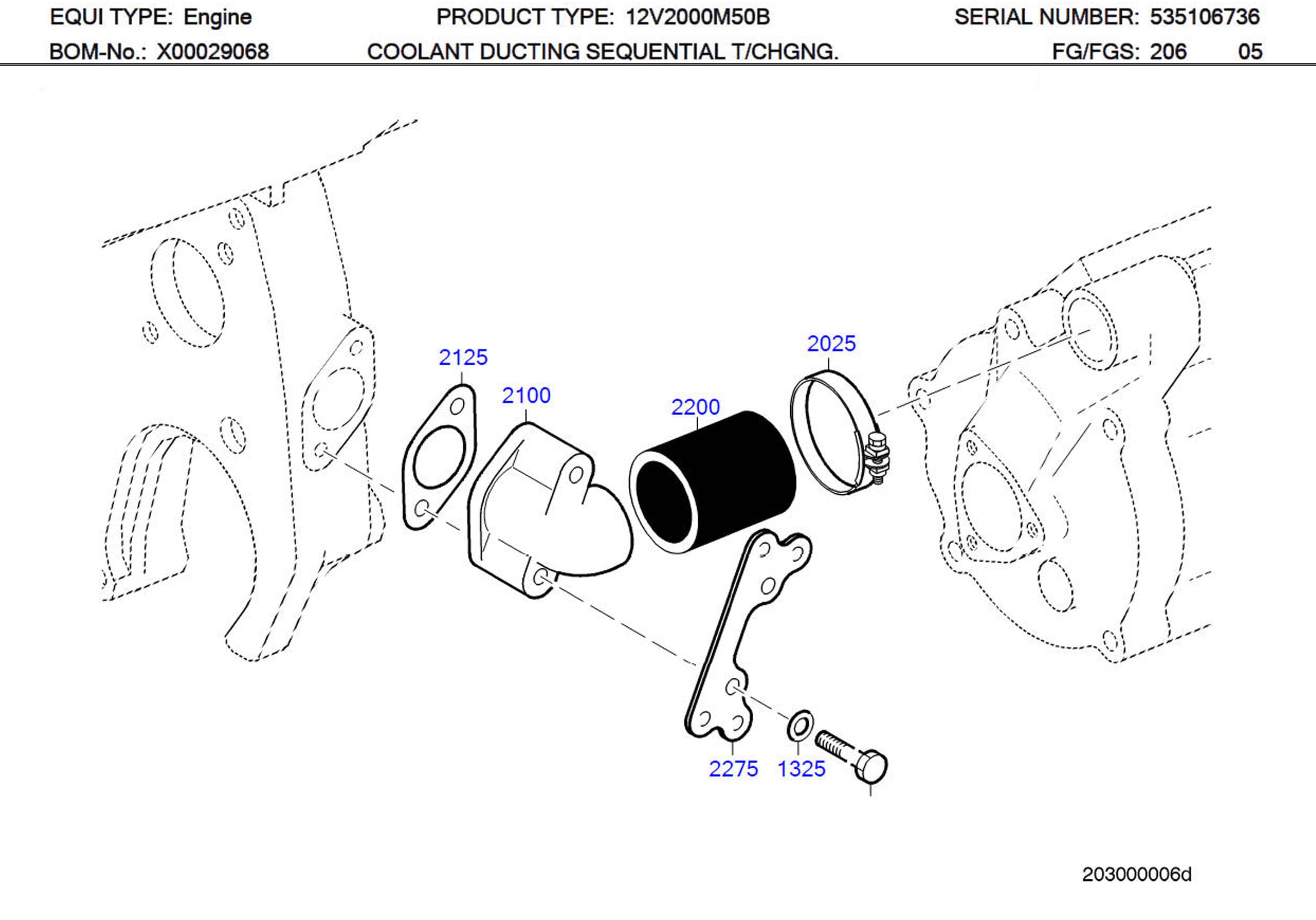 MTU 000000000671 Technical Engineering Exploded View