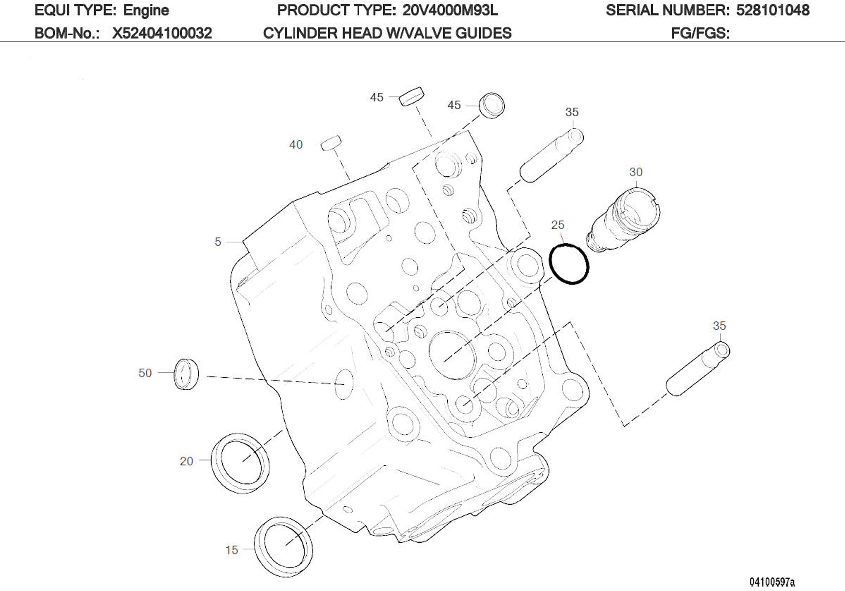 MTU 5240160153 Technical Engineering Exploded View