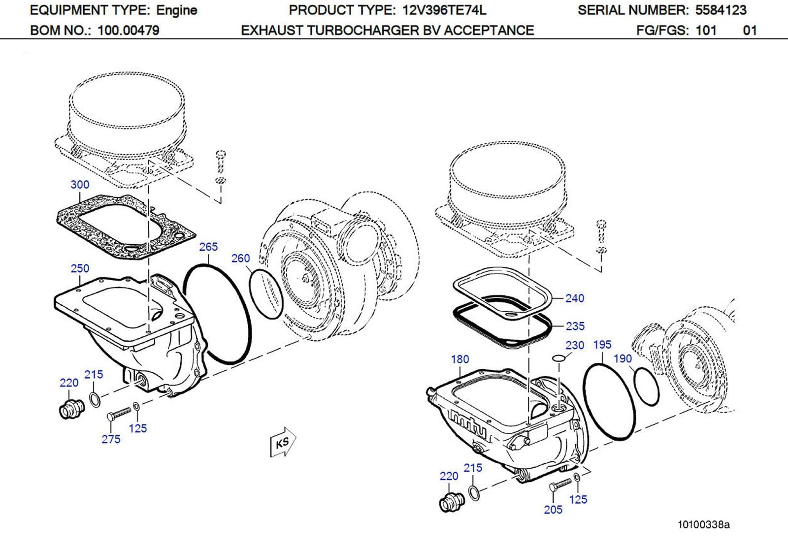 MTU 5590982680 Technical Engineering Exploded View