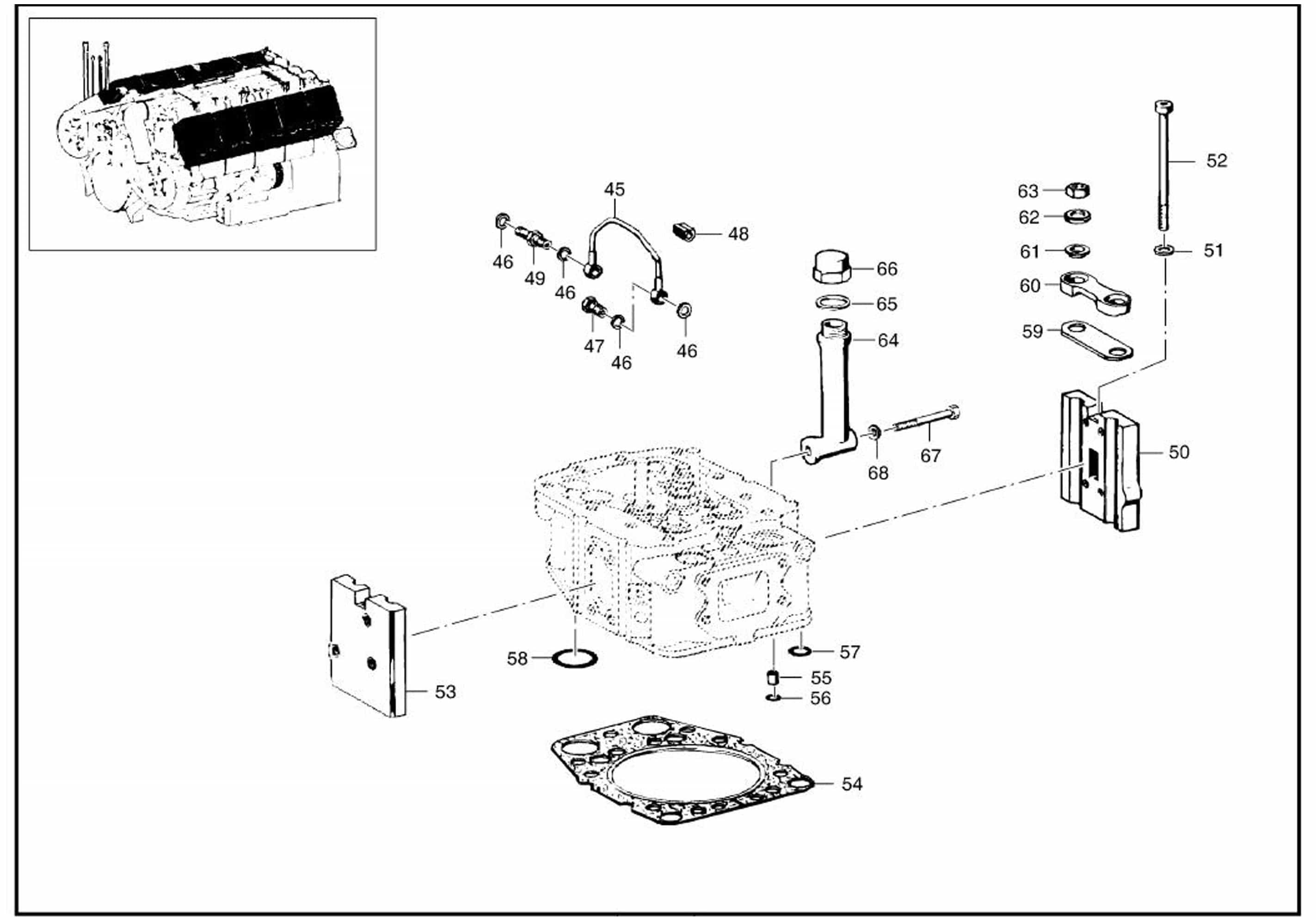 MTU 8370161320 Technical Engineering Exploded View