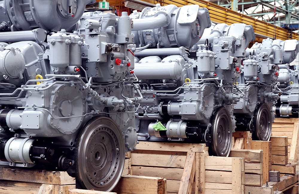 MTU 16V 538 Diesel Engine