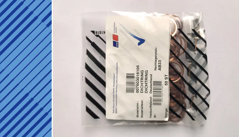 MTU 956/1163 PARTS | 007603016105 | COPPER SEALING RING