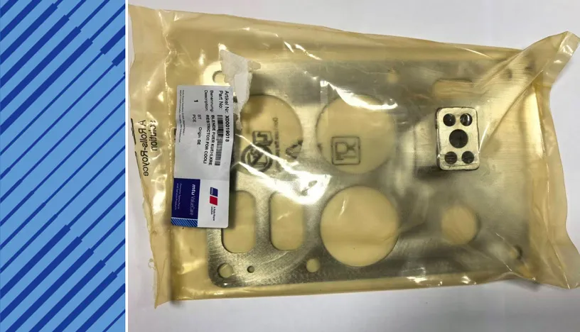 MTU 2000 PARTS | X00019018 | RESTRICTOR           FOR COOLING SYSTEM