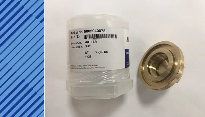 MTU 956 PARTS | 5802040072 | NUT