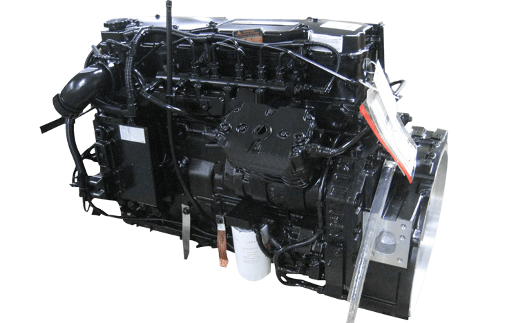Cummins vehicle engine ISDe185-50