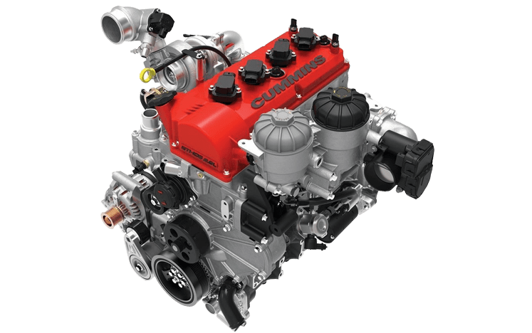 Cummins vehicle engine ISDe140