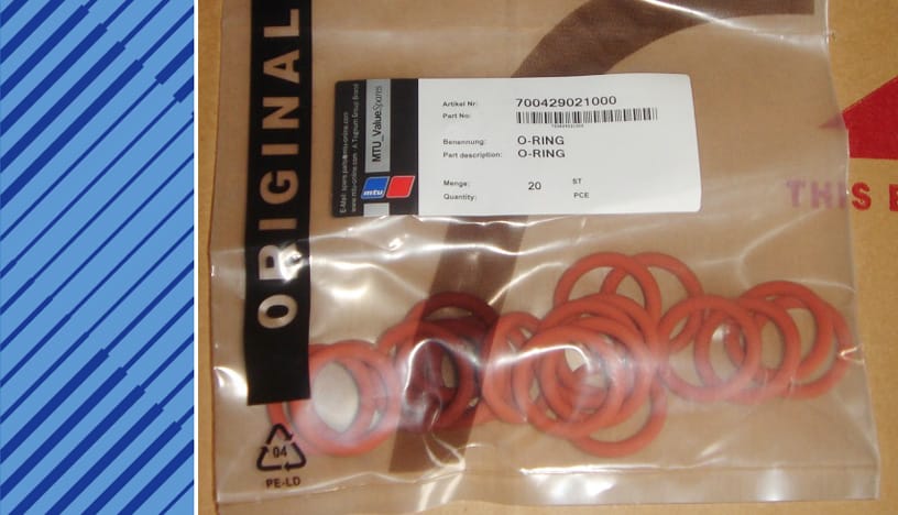 MTU 396 Parts | 700429021000 | O-RING