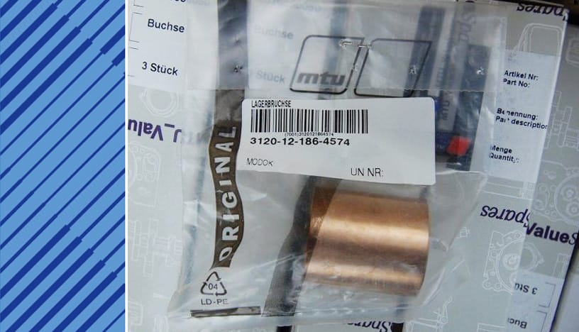 MTU 396 Parts | 5370550050 | BUSHING