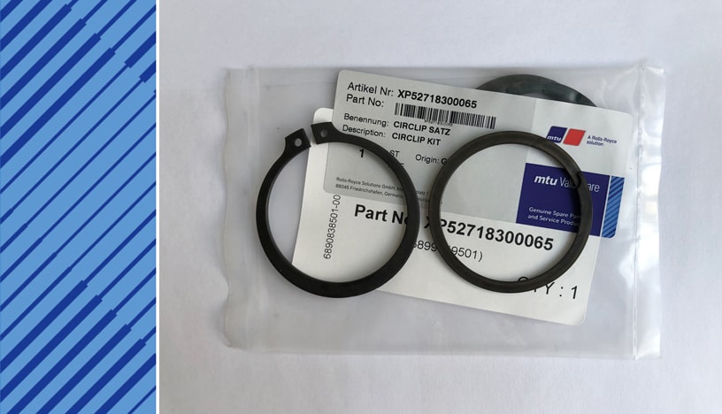 MTU 4000 Parts | XP52718300065 | CIRCLIP KIT