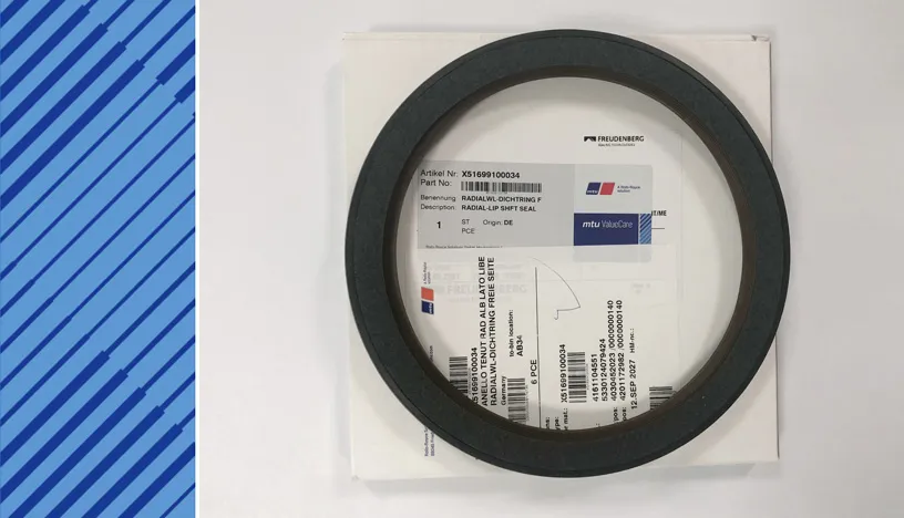 MTU 2000 PARTS | X51699100034 | RADIAL-LIP SHFT SEAL AUX PTO END (KGS)