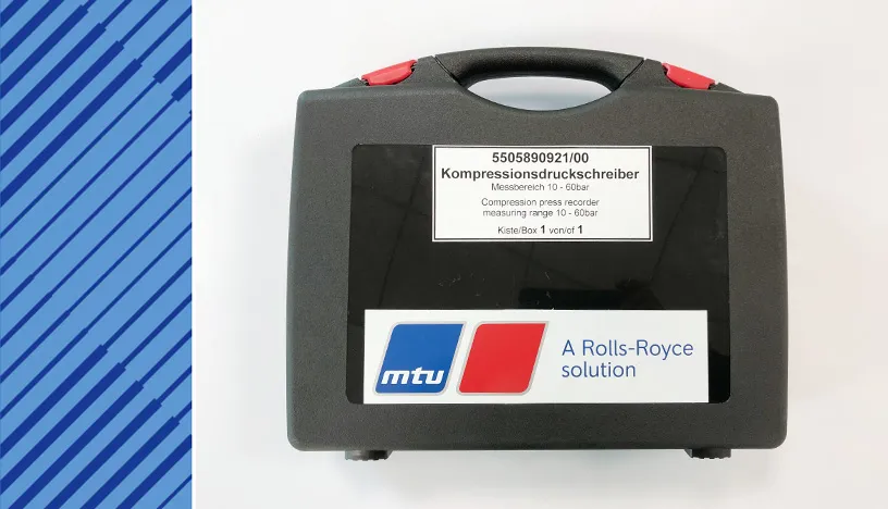 MTU Specialized Tools 505890921/00 COMPRESSION PRESS RE CORDER